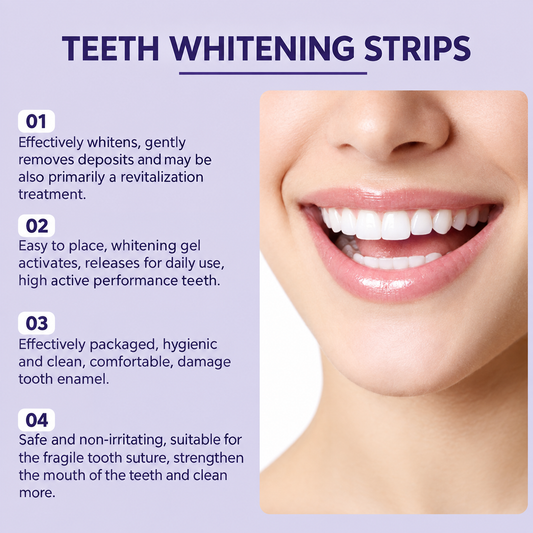 DentaShieldPro™ — Tiras blanqueadoras dentales con PAP y efecto inmediato