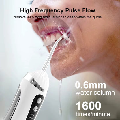 DentaShield AquaPulse™ – Hydropulseur dentaire portable rechargeable